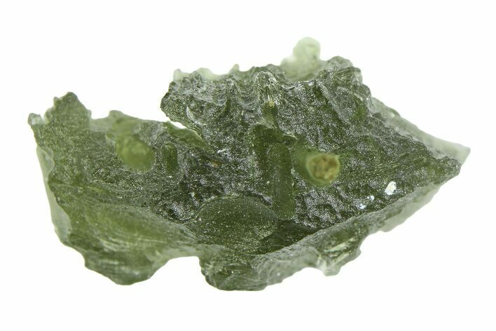 Green Moldavite Tektite ( g) - Czech Republic #359423